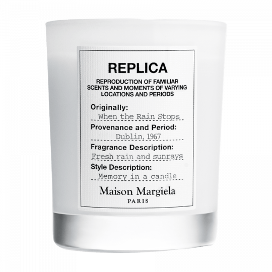REPLICA WHEN THE RAIN CANDLE