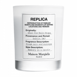 REPLICA WHEN THE RAIN CANDLE